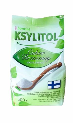 KSYLITOL 500 g (TOREBKA) - SANTINI (FINLANDIA)