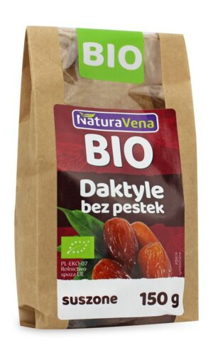 DAKTYLE SUSZONE BEZGLUTENOWE BIO 150 g - NATURAVENA