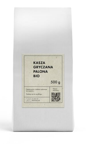 KASZA GRYCZANA PALONA BIO 500 g - THE PLANET
