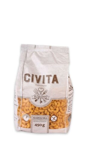 MAKARON (KUKURYDZIANY) KOLANKA BEZGLUTENOWY 450 g - CIVITA