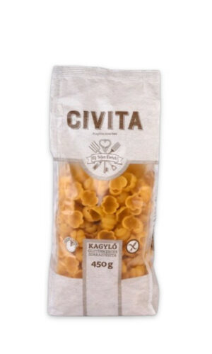MAKARON (KUKURYDZIANY) MUSZELKI BEZGLUTENOWY 450 g - CIVITA