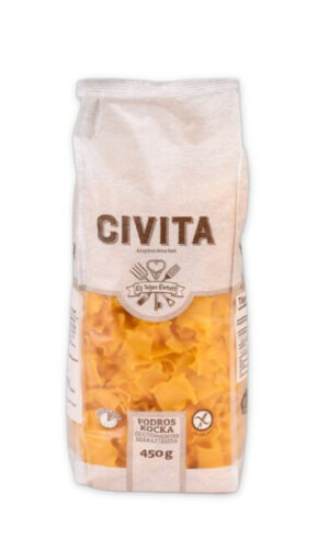 MAKARON (KUKURYDZIANY) ŁAZANKI BEZGLUTENOWY 450 g  - CIVITA