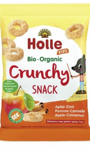 CHRUPKI RYŻ - SOCZEWICA O SMAKU JABŁKO - CYNAMON BEZ DODATKU CUKRÓW BEZGLUTENOWE BIO 25 g - HOLLE
