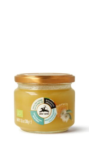 MIÓD NEKTAROWY EUKALIPTUSOWY BIO 300 g - ALCE NERO