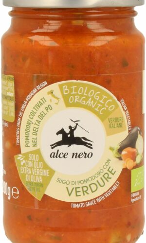SOS POMIDOROWY Z WARZYWAMI (VERDURE) BIO 350 g - ALCE NERO