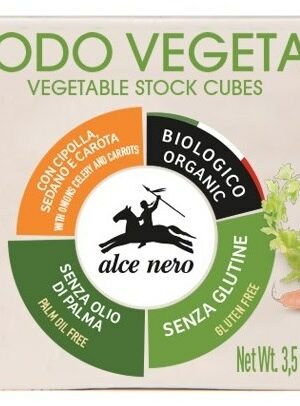 BULION - KOSTKI WARZYWNE BIO (10 x 10 g) 100 g - ALCE NERO