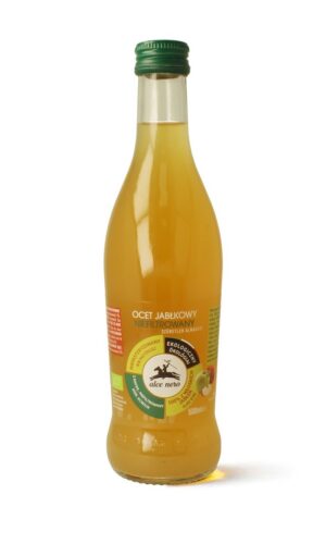 OCET JABŁKOWY 5 % NIEFILTROWANY BIO 500 ml - ALCE NERO