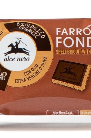 HERBATNIKI ORKISZOWE Z GORZKĄ CZEKOLADĄ FAIR TRADE BIO 28 g - ALCE NERO