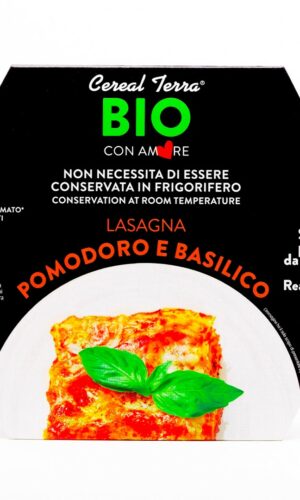 LASAGNE Z POMIDORAMI I BAZYLIĄ BIO 250 g - CEREAL TERRA