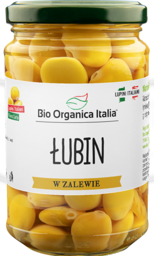ŁUBIN W ZALEWIE BIO 280 g (200 g) (SŁOIK) - BIO ORGANICA ITALIA