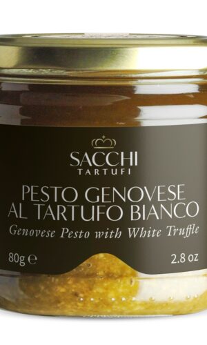 PESTO GENOVESE Z TRUFLĄ BIAŁĄ 80 g - SACCHI TARTUFI
