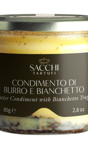 MASŁO KLAROWANE Z TRUFLĄ BIAŁĄ I SEREM GRANA PADANO 80 g - SACCHI TARTUFI
