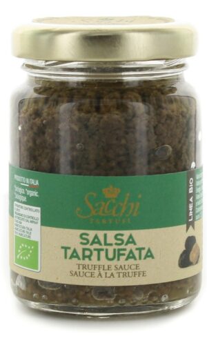 SOS PIECZARKOWY Z CZARNĄ TRUFLĄ LETNIĄ BIO 80 g - SACCHI TARTUFI
