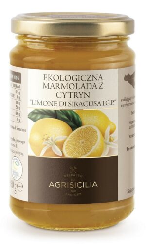 MARMOLADA Z CYTRYN SYCYLIJSKICH BIO 360 g - AGRISICILIA