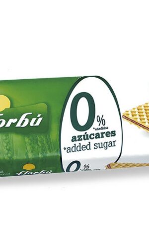 WAFELKI Z KREMEM KAKAOWYM BEZ DODATKU CUKRÓW 150 g - FLORBU