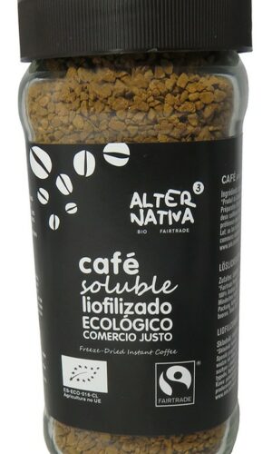 KAWA ROZPUSZCZALNA ARABICA 100 % FAIR TRADE BIO 100 g - ALTERNATIVA