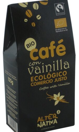 KAWA MIELONA ARABICA/ROBUSTA Z WANILIĄ FAIR TRADE BIO 125 g - ALTERNATIVA