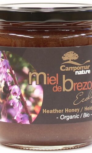 MIÓD NEKTAROWY WRZOSOWY BIO 480 g - CAMPOMAR NATURE
