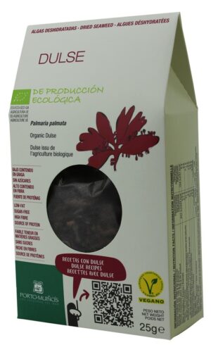 ALGI MORSKIE SUSZONE - DULSE BIO 25 g - PORTO MUINOS