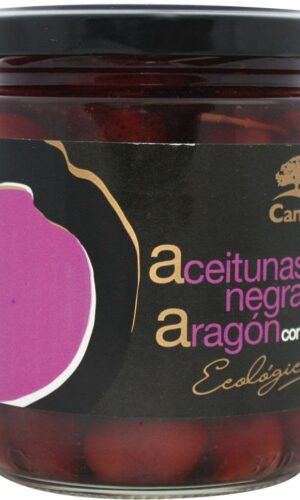 OLIWKI CZARNE Z PESTKĄ BIO 350 g - CAMPOMAR NATURE