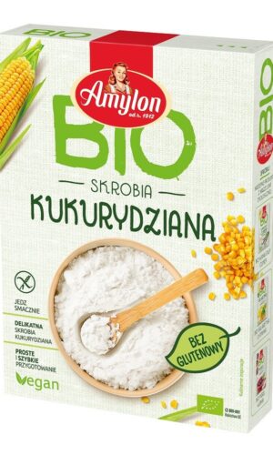 SKROBIA KUKURYDZIANA BEZGLUTENOWA BIO 200 g - AMYLON