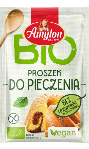 PROSZEK DO PIECZENIA BEZGLUTENOWY BIO 12 g - AMYLON
