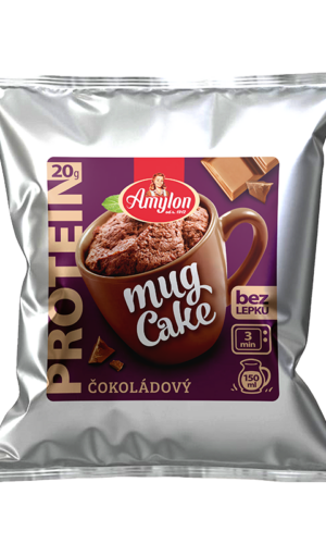 CIASTO PROTEINOWE CZEKOLADOWE Z KUBECZKA BEZGLUTENOWE 60 g - AMYLON
