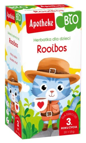 HERBATKA DLA DZIECI - ROOIBOS BIO (20 x 1,5 g) 30 g - APOTHEKE