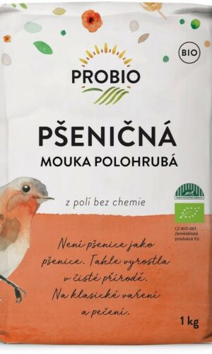 MĄKA PSZENNA KRUPCZATKA TYP 450 BIO 1 kg - PROBIO