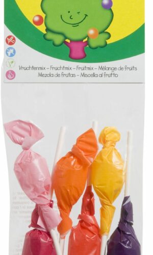 LIZAKI OKRĄGŁE MIX BEZGLUTENOWE BIO (6 x 10 g) 60 g - CANDY TREE