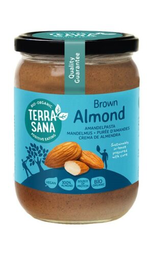 KREM Z PRAŻONYCH MIGDAŁÓW BIO 500 g - TERRASANA
