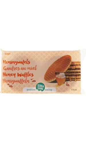 WAFELKI MIODOWE BIO 175 g - TERRASANA
