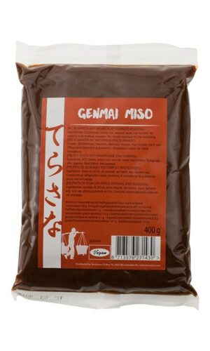 MISO GENMAI (PASTA Z SOI I RYŻU BRĄZOWEGO) 400 g - TERRASANA