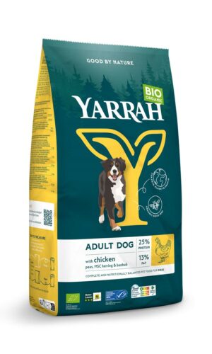 (DLA PSA DOROSŁEGO) KARMA Z KURCZAKIEM BIO 2 kg - YARRAH