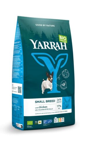 (DLA PSA MAŁEJ RASY I SZCZENIĄT) KARMA Z KURCZAKIEM BIO 2 kg - YARRAH