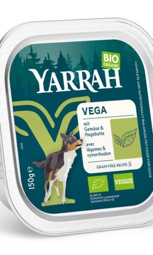 (DLA PSA) KARMA - VEGA Z OWOCAMI DZIKIEJ RÓŻY BIO 150 g - YARRAH