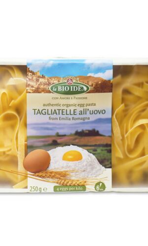 MAKARON (SEMOLINOWY JAJECZNY) TAGLIATELLE BIO 250 g - LA BIO IDEA