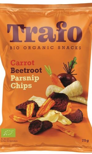 CHIPSY WARZYWNE PIECZONE BIO 75 g - TRAFO