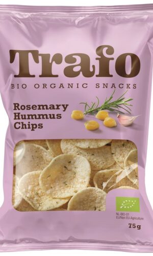 CHIPSY Z CIECIERZYCY Z ROZMARYNEM BIO 75 g - TRAFO