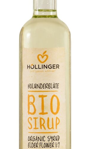 SYROP O SMAKU KWIATÓW CZARNEGO BZU BIO 500 ml - HOLLINGER