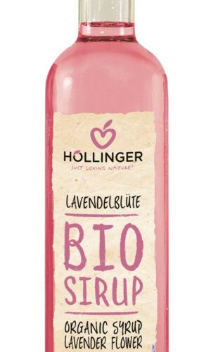 SYROP O SMAKU LAWENDY BIO 500 ml - HOLLINGER