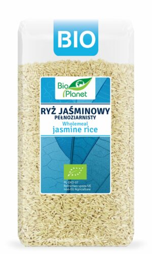 RYŻ JAŚMINOWY PEŁNOZIARNISTY BIO 500 g - BIO PLANET